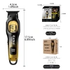 Kemei kemei cabeza de aceite tallado empujador KM-1378 cortador de pelo eléctrico profesional sin cepillo empujador eléctrico silencioso Item Picture